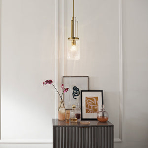 Elstead Lighting Quintiesse Collection Kimrose 1 Light Mini Pendant  from the Kimrose range. Part Number - QN-KIMROSE-MP-BNB