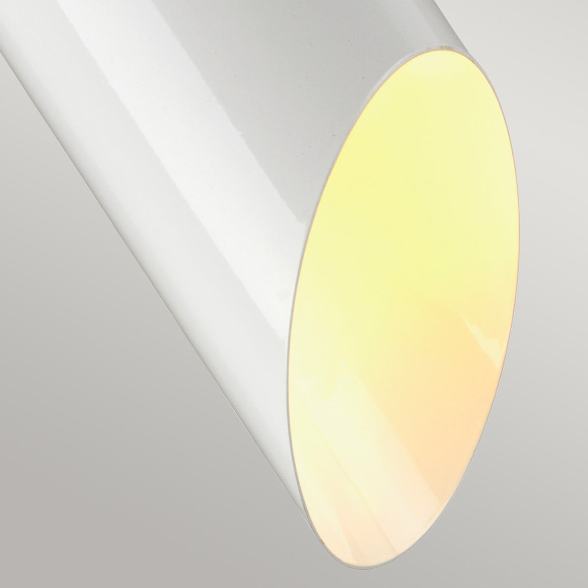 Elstead Lighting Pendant from the Quinto range. Quinto 1 Light Pendant - White Aged Brass Product Code = QUINTO1P-WAB