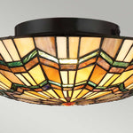 Quoizel Ceiling Flush from the Alcott range. Alcott 2 Light Flush Product Code = QZ-ALCOTT-F