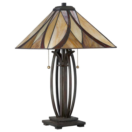 Quoizel Table Lamp from the Asheville range. Asheville 2 Light Table Lamp Product Code = QZ-ASHEVILLE-TL
