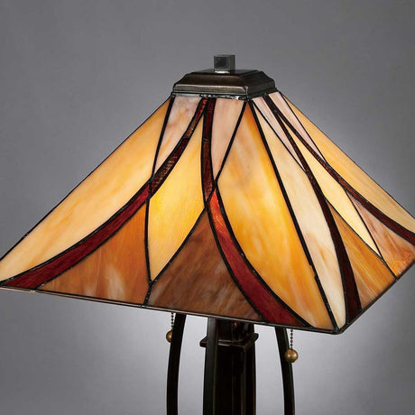 Quoizel Table Lamp from the Asheville range. Asheville 2 Light Table Lamp Product Code = QZ-ASHEVILLE-TL