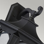 Quoizel Outdoor Wall Light from the Bedford range. Bedford 1 Light Large Wall Lantern Product Code = QZ-BEDFORD2-L