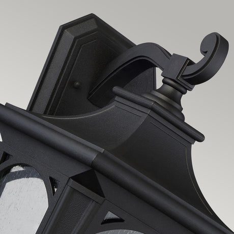 Quoizel Outdoor Wall Light from the Bedford range. Bedford 1 Light Large Wall Lantern Product Code = QZ-BEDFORD2-L