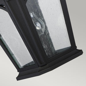 Quoizel Outdoor Wall Light from the Bedford range. Bedford 1 Light Large Wall Lantern Product Code = QZ-BEDFORD2-L