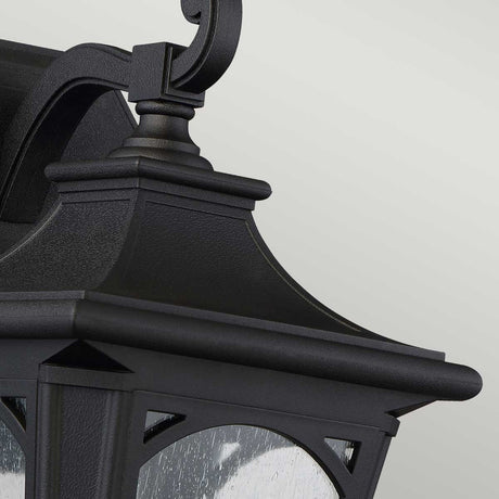Quoizel Outdoor Wall Light from the Bedford range. Bedford 1 Light Medium Wall Lantern Product Code = QZ-BEDFORD2-M