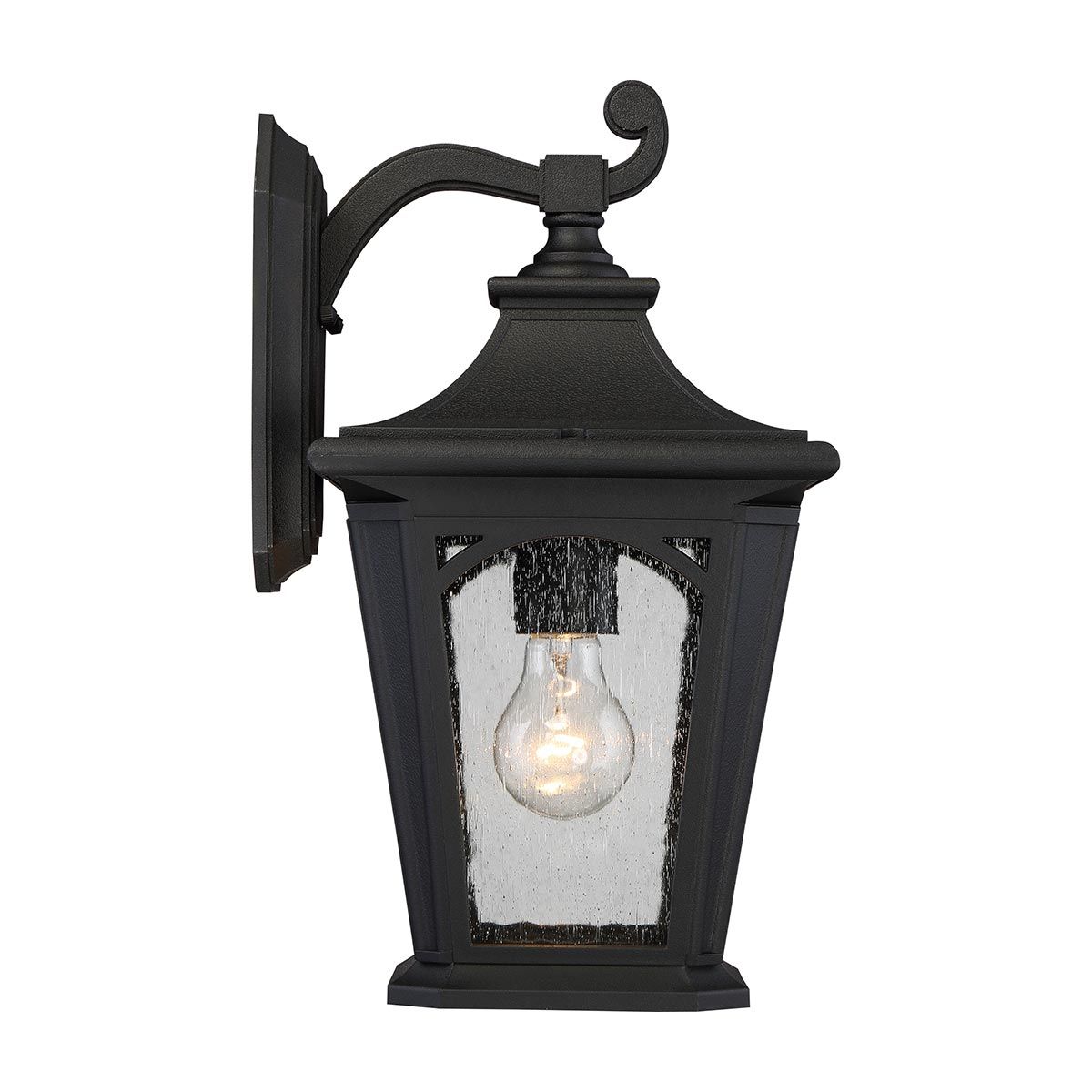 Quoizel Outdoor Wall Light from the Bedford range. Bedford 1 Light Medium Wall Lantern – SKU QZ-BEDFORD2-M
