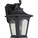Quoizel Outdoor Wall Light from the Bedford range. Bedford 1 Light Small Wall Lantern Product Code = QZ-BEDFORD2-S