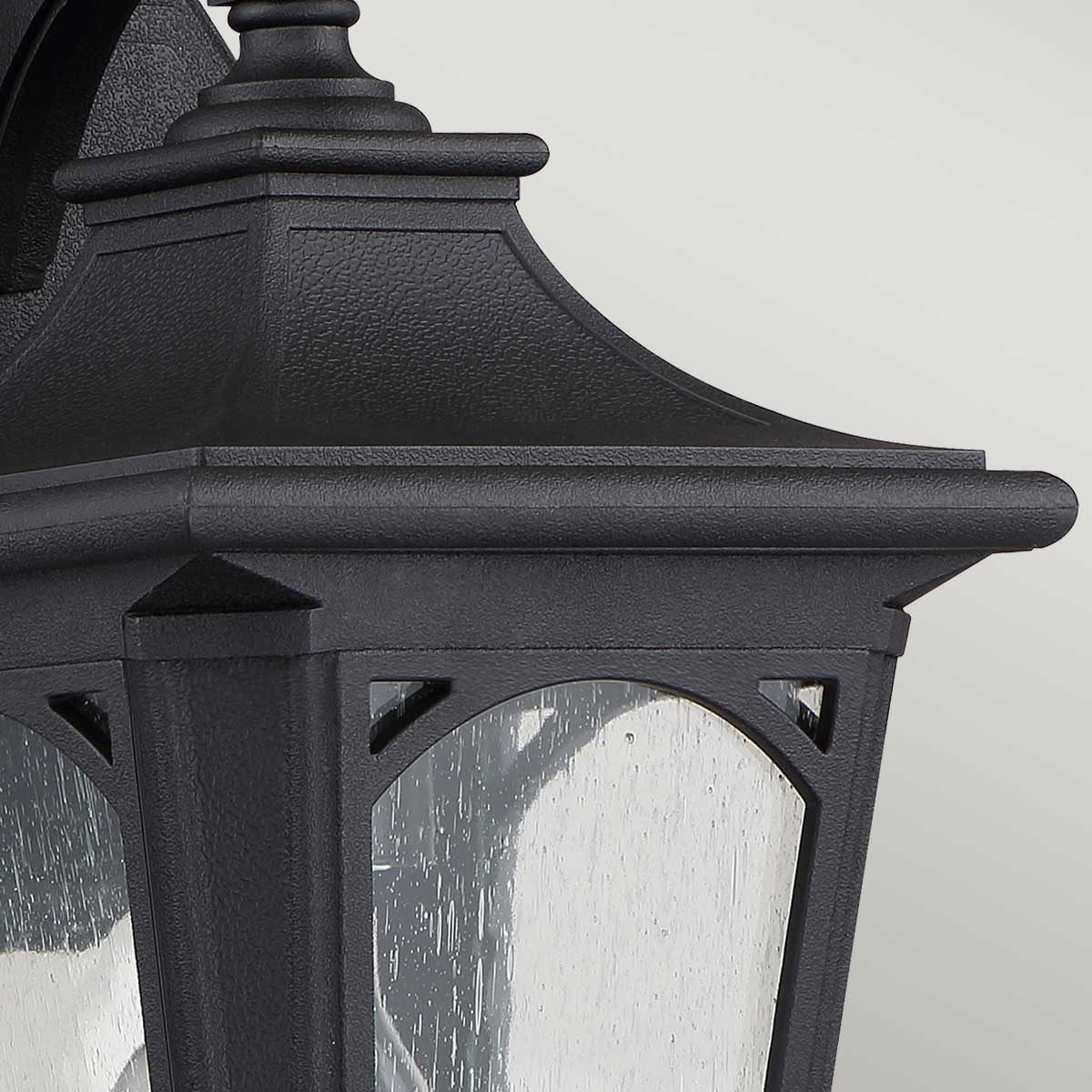 Quoizel Outdoor Wall Light from the Bedford range. Bedford 1 Light Small Wall Lantern Product Code = QZ-BEDFORD2-S