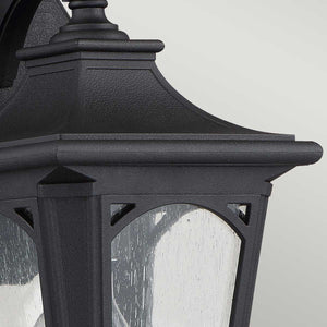 Quoizel Outdoor Wall Light from the Bedford range. Bedford 1 Light Small Wall Lantern Product Code = QZ-BEDFORD2-S
