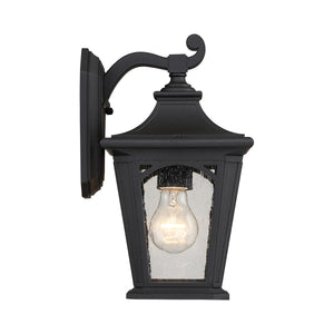 Quoizel Outdoor Wall Light from the Bedford range. Bedford 1 Light Small Wall Lantern Product Code = QZ-BEDFORD2-S