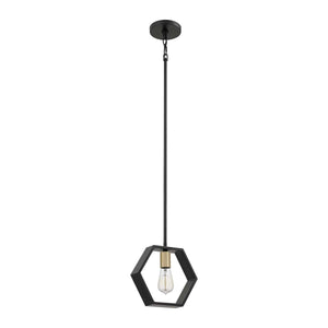Quoizel Pendant from the Bismarck range. Bismarck 1 Light Mini Pendant Product Code = QZ-BISMARCK-MP-EK