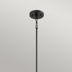 Quoizel Pendant from the Bismarck range. Bismarck 1 Light Mini Pendant Product Code = QZ-BISMARCK-MP-EK