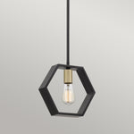 Quoizel Pendant from the Bismarck range. Bismarck 1 Light Mini Pendant – SKU QZ-BISMARCK-MP-EK