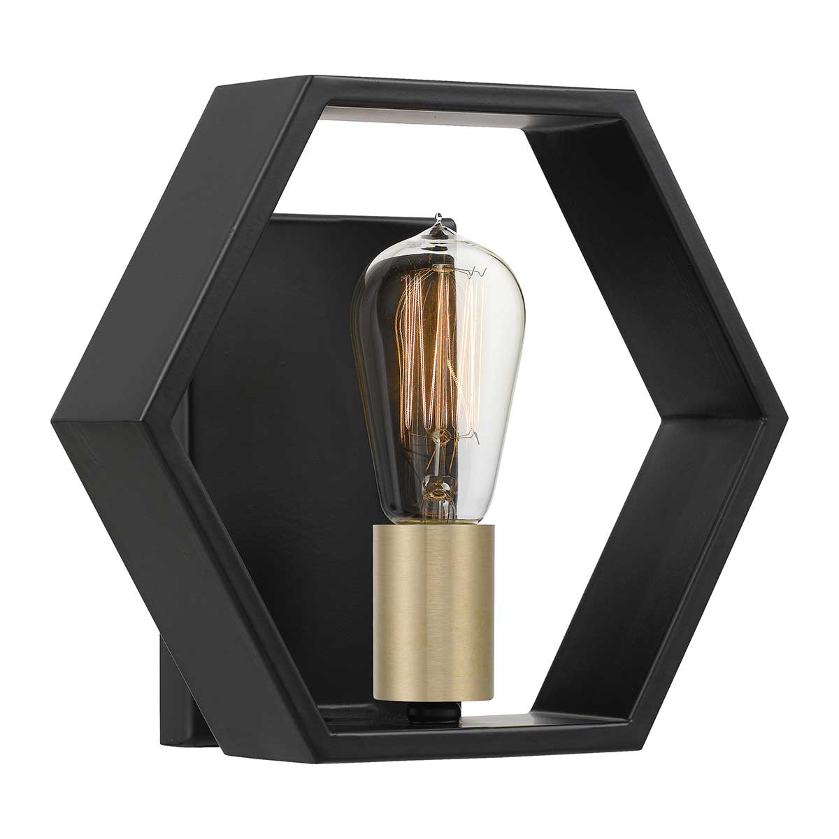 Quoizel Wall Light from the Bismarck range. Bismarck 1 Light Wall Light Product Code = QZ-BISMARCK1-EK