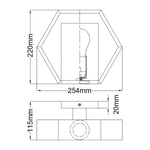 Quoizel Wall Light from the Bismarck range. Bismarck 1 Light Wall Light – SKU QZ-BISMARCK1-EK