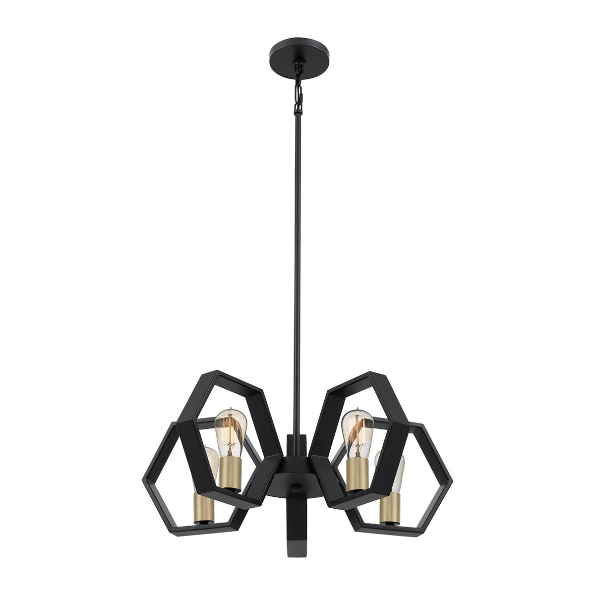 Quoizel Chandelier from the Bismarck range. Bismarck 5 Light Chandelier Product Code = QZ-BISMARCK5-EK