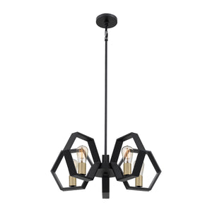 Quoizel Chandelier from the Bismarck range. Bismarck 5 Light Chandelier Product Code = QZ-BISMARCK5-EK