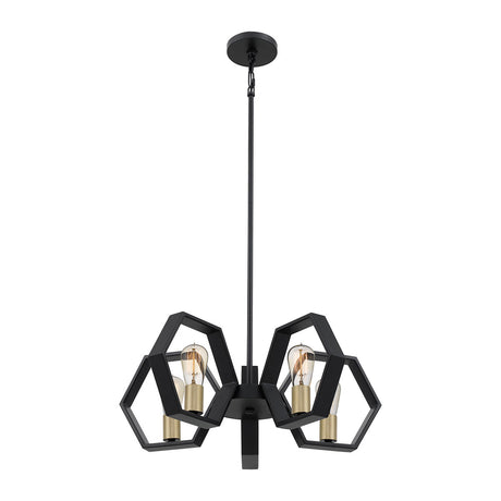 Quoizel Chandelier from the Bismarck range. Bismarck 5 Light Chandelier Product Code = QZ-BISMARCK5-EK