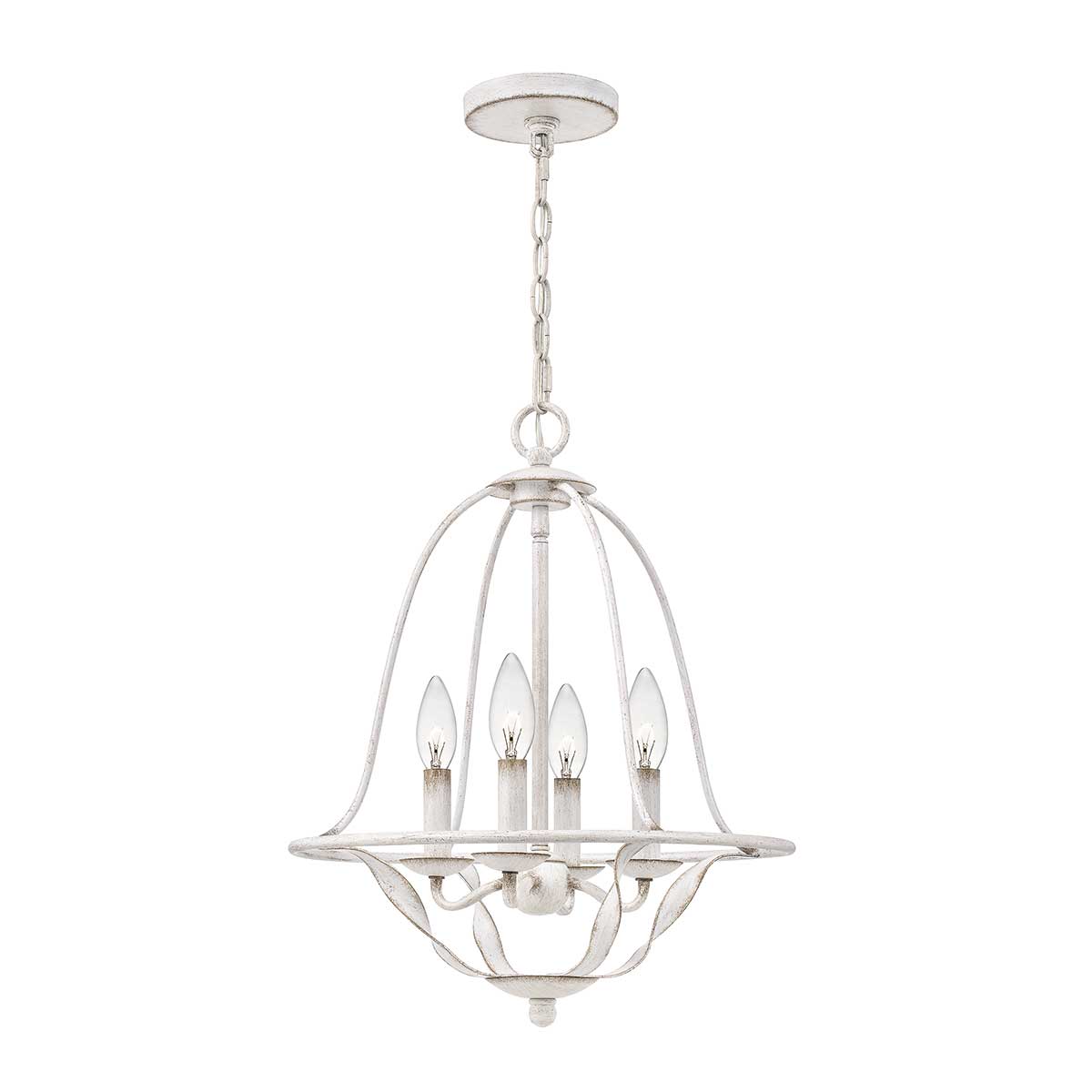 Quoizel Pendant from the Bradbury range. Bradbury 4 Light Pendant Product Code = QZ-BRADBURY-4P-AWH