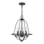 Quoizel Pendant from the Bradbury range. Bradbury 4 Light Pendant Product Code = QZ-BRADBURY-4P-GK