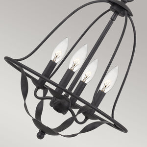 Quoizel Pendant from the Bradbury range. Bradbury 4 Light Pendant Product Code = QZ-BRADBURY-4P-GK