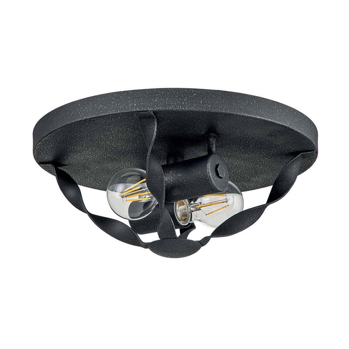 Quoizel Ceiling Flush from the Bradbury range. Bradbury 2 Light Flush – SKU QZ-BRADBURY-F-GK