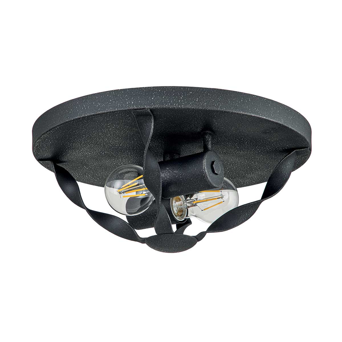 Quoizel Ceiling Flush from the Bradbury range. Bradbury 2 Light Flush Product Code = QZ-BRADBURY-F-GK
