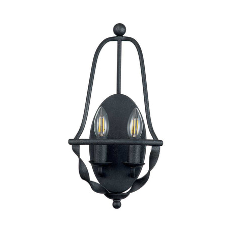 Quoizel Wall Light from the Bradbury range. Bradbury 2 Light Wall Light Product Code = QZ-BRADBURY2-GK