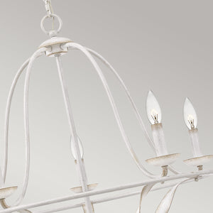 Quoizel Chandelier from the Bradbury range. Bradbury 5 Light Chandelier Product Code = QZ-BRADBURY5-AWH