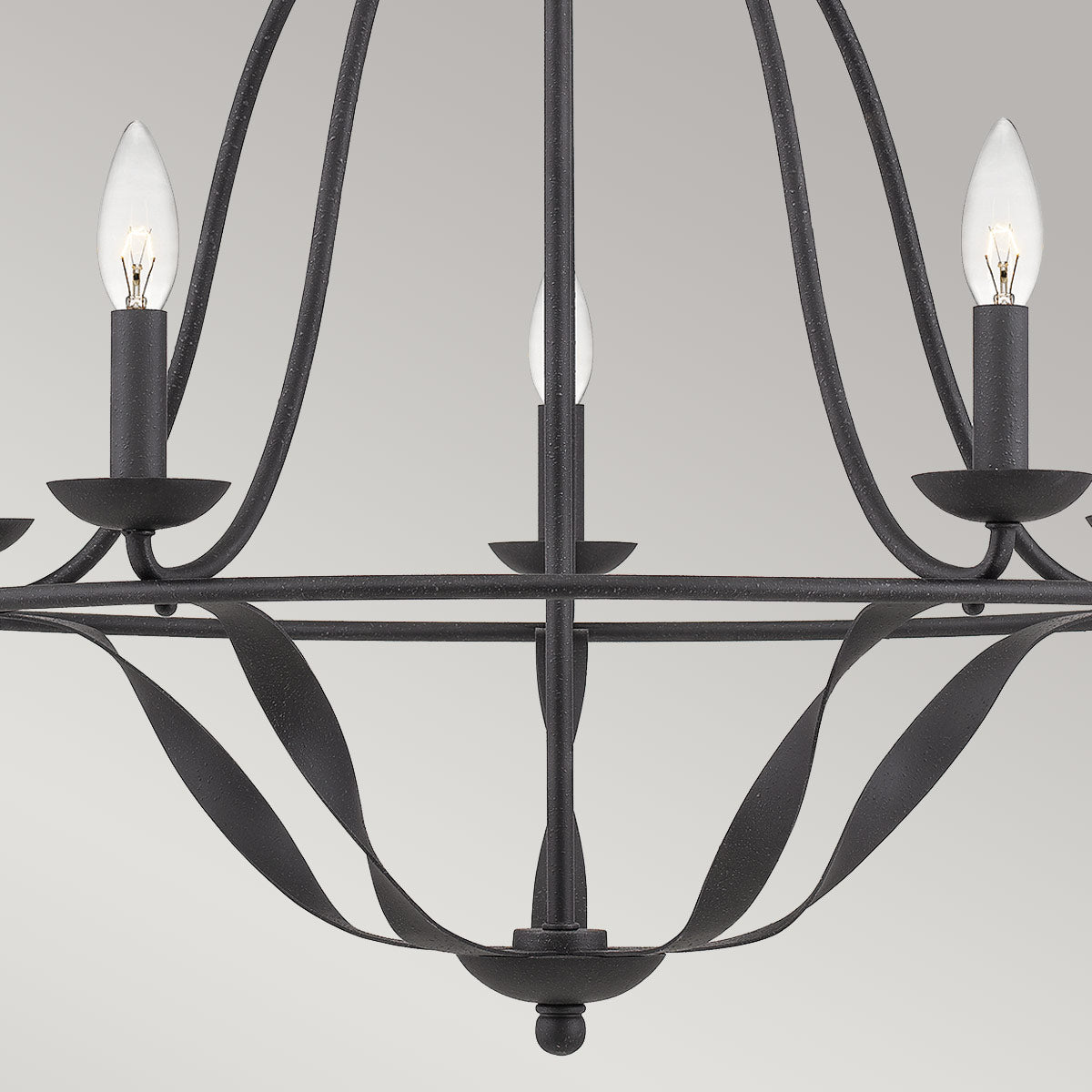 Quoizel Chandelier from the Bradbury range. Bradbury 5 Light Chandelier Product Code = QZ-BRADBURY5-GK