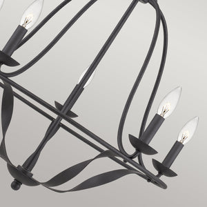 Quoizel Chandelier from the Bradbury range. Bradbury 5 Light Chandelier Product Code = QZ-BRADBURY5-GK