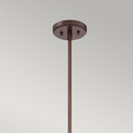 Quoizel Pendant from the Brown Lattice range. Brown Lattice 3 Light Medium Pendant Product Code = QZ-BROWN-LATTICE-P-M