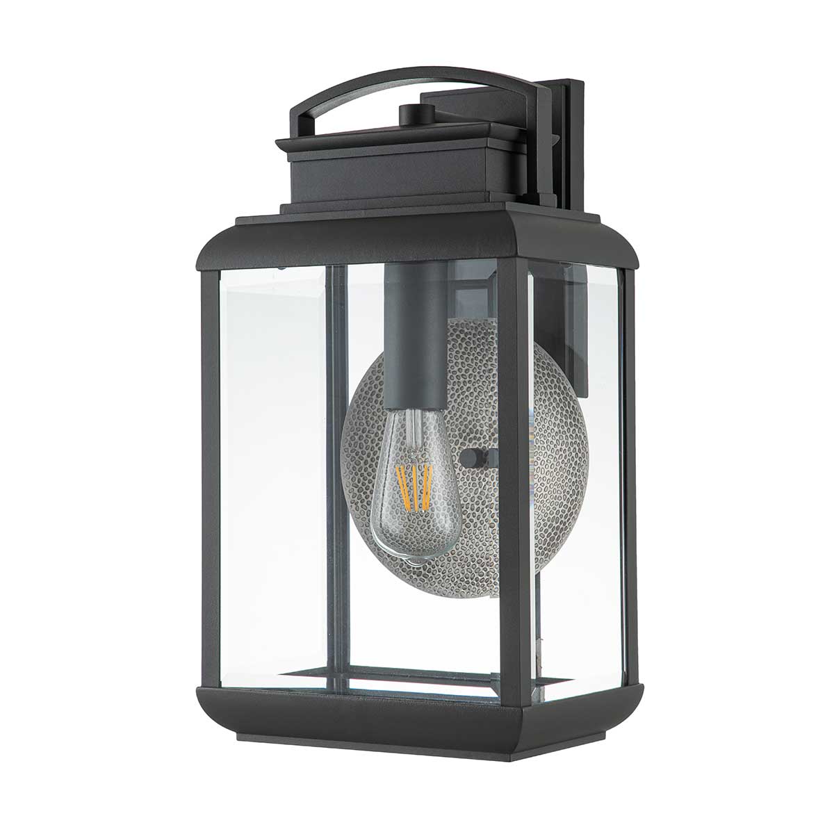 Quoizel Outdoor Wall Light from the Byron range. Byron 1 Light Large Wall Lantern Product Code = QZ-BYRON-L-GR