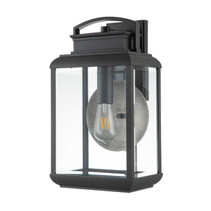 Quoizel Outdoor Wall Light from the Byron range. Byron 1 Light Large Wall Lantern Product Code = QZ-BYRON-L-GR