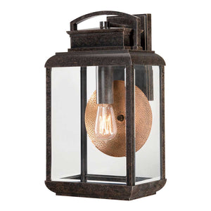 Quoizel Outdoor Wall Light from the Byron range. Byron 1 Light Large Wall Lantern Product Code = QZ-BYRON-L