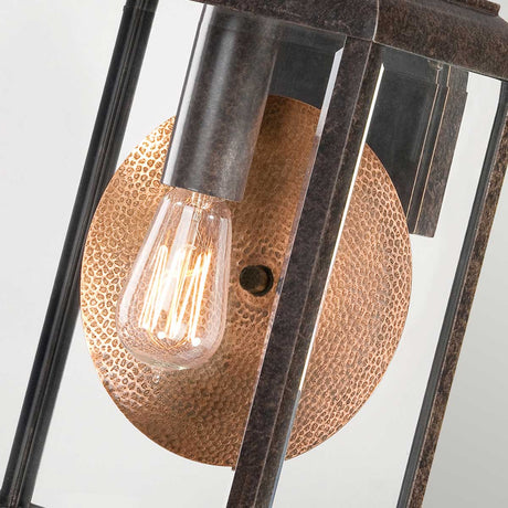 Quoizel Outdoor Wall Light from the Byron range. Byron 1 Light Large Wall Lantern Product Code = QZ-BYRON-L
