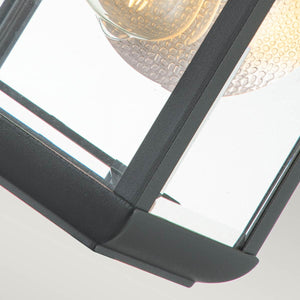 Quoizel Outdoor Wall Light from the Byron range. Byron 1 Light Medium Wall Lantern Product Code = QZ-BYRON-M-GR