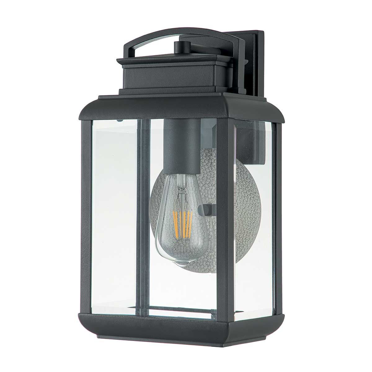 Quoizel Outdoor Wall Light from the Byron range. Byron 1 Light Medium Wall Lantern – SKU QZ-BYRON-M-GR