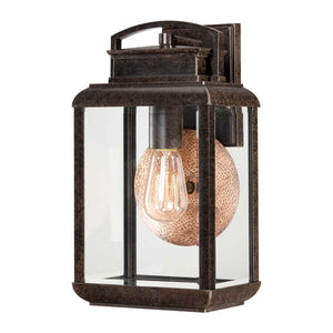 Quoizel Outdoor Wall Light from the Byron range. Byron 1 Light Medium Wall Lantern Product Code = QZ-BYRON-M