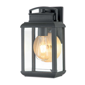 Quoizel Outdoor Wall Light from the Byron range. Byron 1 Light Small Wall Lantern Product Code = QZ-BYRON-S-GR