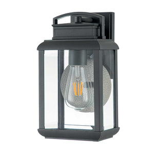 Quoizel Outdoor Wall Light from the Byron range. Byron 1 Light Small Wall Lantern Product Code = QZ-BYRON-S-GR