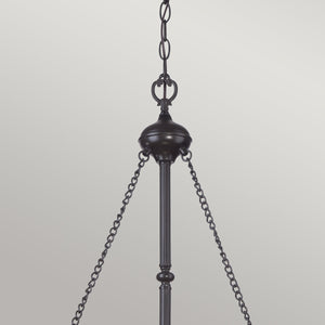 Quoizel Pendant from the Cambridge range. Cambridge 3 Light Pendant Product Code = QZ-CAMBRIDGE-P