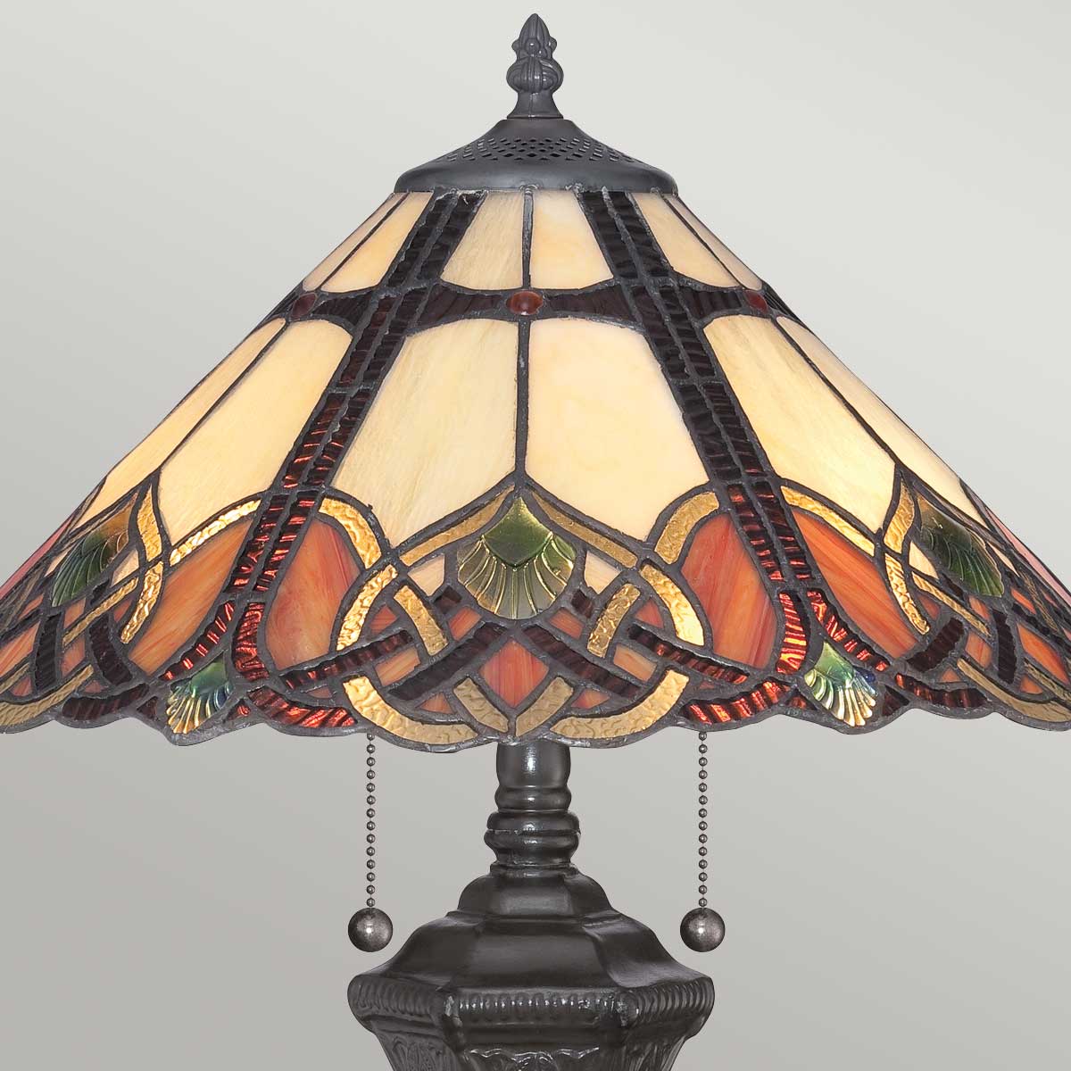 Quoizel Table Lamp from the Cambridge range. Cambridge 2 Light Table Lamp Product Code = QZ-CAMBRIDGE-TL