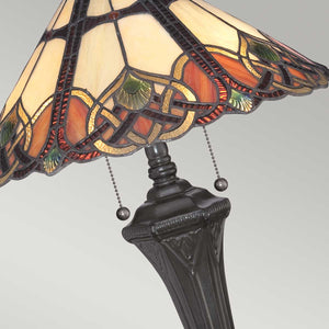 Quoizel Table Lamp from the Cambridge range. Cambridge 2 Light Table Lamp Product Code = QZ-CAMBRIDGE-TL