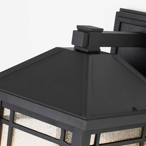 Quoizel Outdoor Wall Light from the Cedar Point range. Cedar Point 1 Light Wall Lantern - Large Product Code = QZ-CEDAR-POINT-L-BK