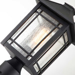 Quoizel Pedestal Lantern from the Cedar Point range. Cedar Point 1 Light Pedestal Product Code = QZ-CEDAR-POINT3-M-BK
