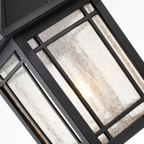 Quoizel Outdoor Hanging from the Cedar Point range. Cedar Point 1 Light Chain Lantern Product Code = QZ-CEDAR-POINT8-M-BK