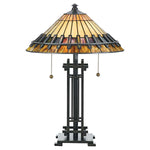 Quoizel Table Lamp from the Chastain range. Chastain 2 Light Table Lamp – SKU QZ-CHASTAIN-TL