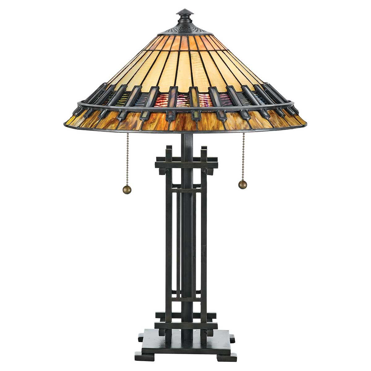 Quoizel Table Lamp from the Chastain range. Chastain 2 Light Table Lamp – SKU QZ-CHASTAIN-TL