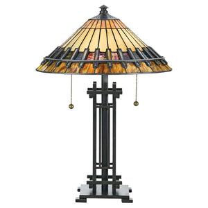 Quoizel Table Lamp from the Chastain range. Chastain 2 Light Table Lamp Product Code = QZ-CHASTAIN-TL